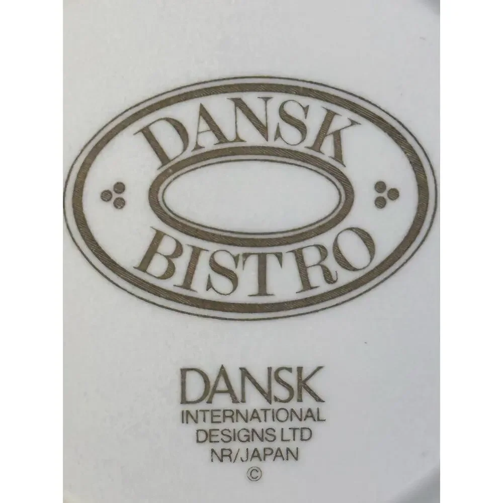 Dansk Bistro Bisserup White 1981-2002 Retired Japan 8